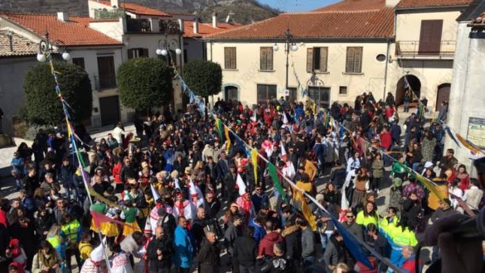 montemarano riecco la tradizione del carnevale