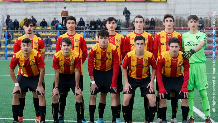 u16 benevento sconfitto vittoria del perugia in rimonta