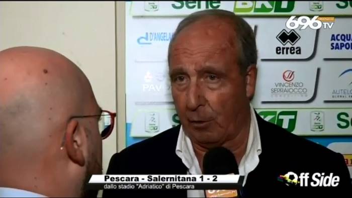 pescara salernitana 1 2 ventura ho visto tanto calcio