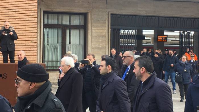 benevento accoglie il presidente mattarella