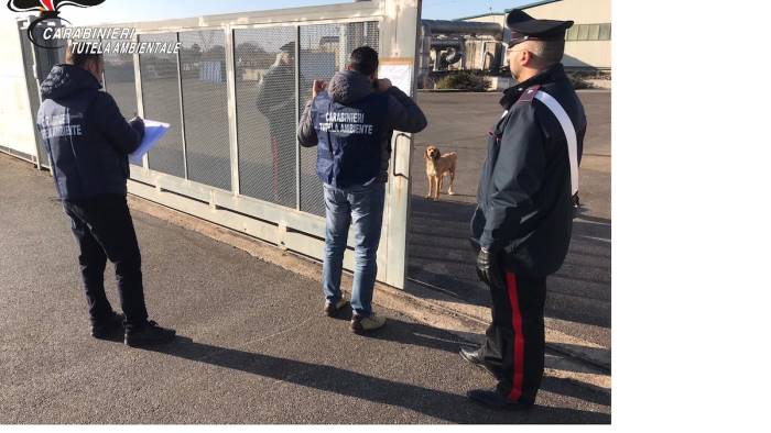 sequestrato un impianto di compostaggio ad eboli tre denunce