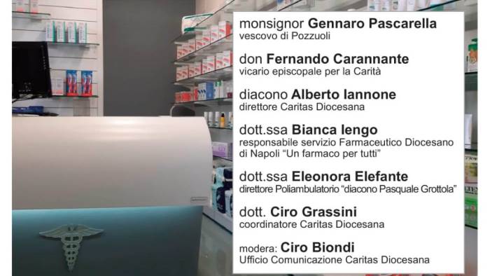 medicine gratuite per i poveri nasce il dispensario solidale