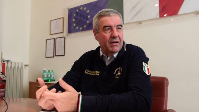 san martino arriva il capo della protezione civile borrelli