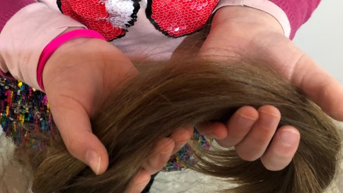 ciocche di capelli