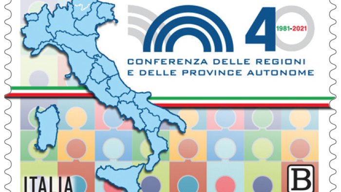 emissione francobollo conferenza regioni e province autonome