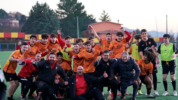 under 15 prima parte di stagione coi fiocchi per il benevento