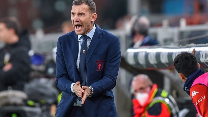il genoa esonera andriy shevchenko