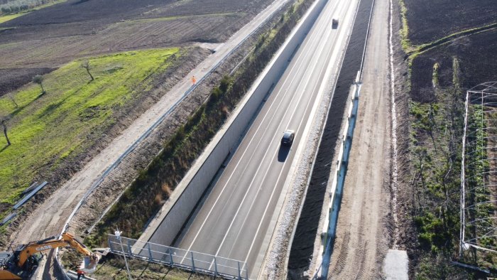 anas sopralluogo per la variante di grottaminarda lavori conclusi