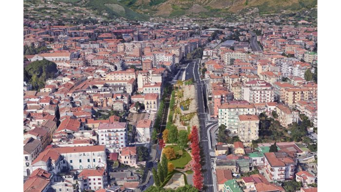 al via i lavori del grande parco urbano a cava de tirreni