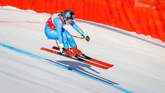 goggia vince la discesa a cortina mi esplode il cuore
