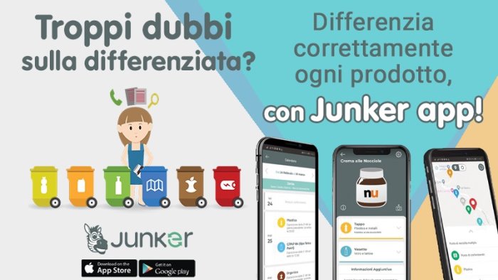 raccolta differenziata a roccapiemonte i rifiuti si gettano con lo smartphone