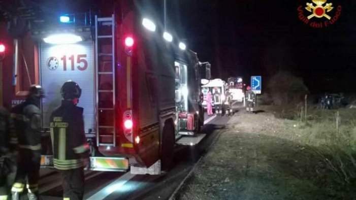 precipita con la moto in un burrone recupero rocambolesco dopo ore