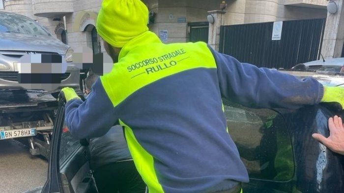 auto cannibalizzate e cavalli di ritorno operazione della polizia municipale