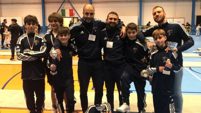 club scherma salerno ottima prova agli interregionali under 14 di baronissi