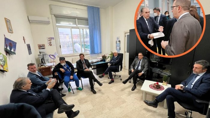 il direttore generale asl salerno visita l ospedale umberto i di nocera