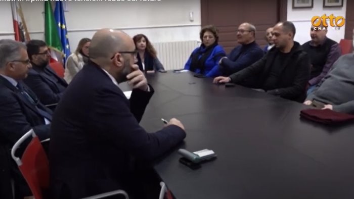 rifiuti d alessio diserta la riunione in provincia e scontro con buonopane