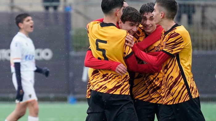 under 15 tris del benevento al lecce le foto del match