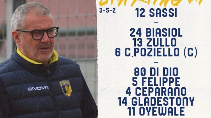 giugliano latina 1 1 gladestony per i tigrotti pari di fabrizi il tabellino