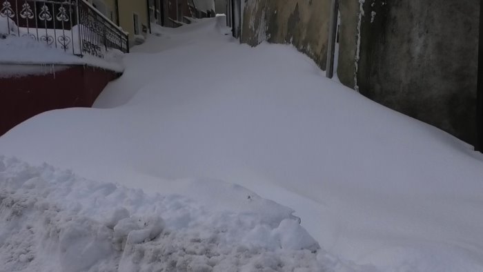 trevico qui da noi la neve non e mai un disagio siamo un popolo temprato