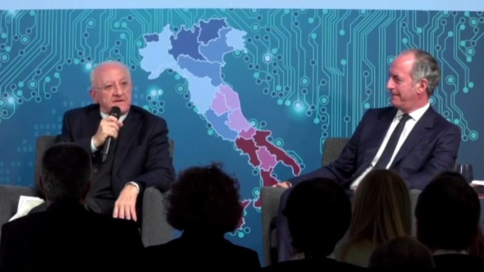 autonomia de luca 200 miliardi pnrr per riequilibrio territoriale