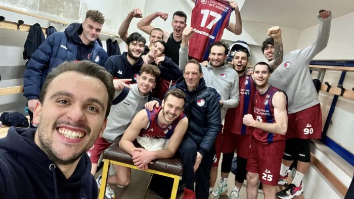 basket lars virtus arechi salerno ko contro cassino 77 90