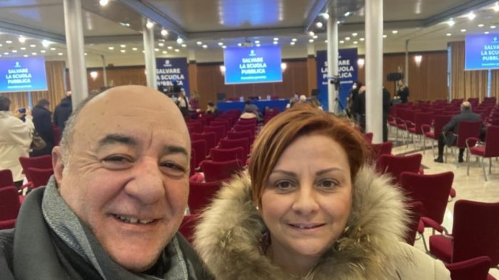 scuola delegazione del sindaco spera all assemblea a napoli