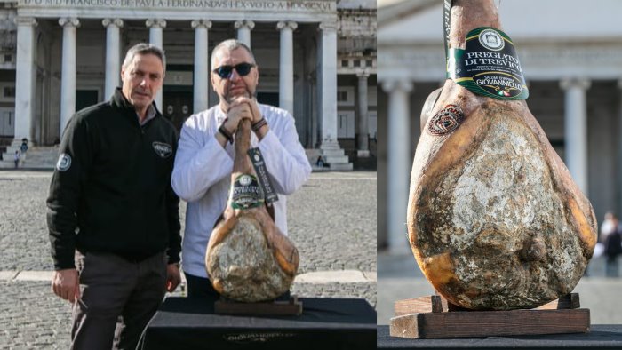 i prosciutti di giovanniello tra i big dell enogastronomia a palazzo pitti