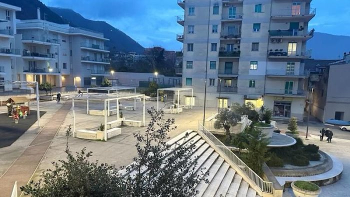 roccapiemonte completati i lavori di restyling in piazza don pompeo la barca