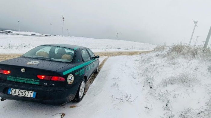 allerta meteo in campania in campo la guardia agroforestale italiana