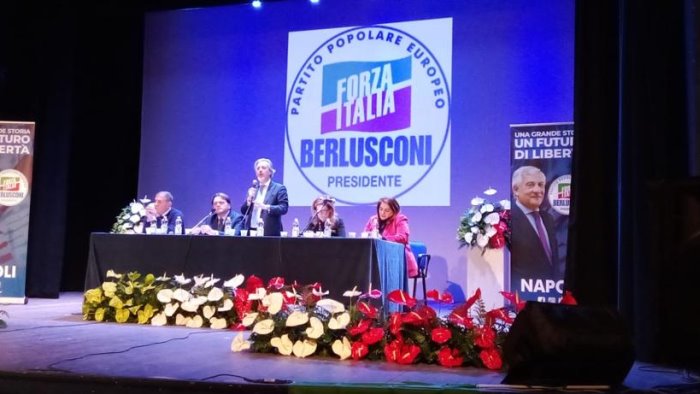 battistoni straordinario week end di congressi forza italia e forte