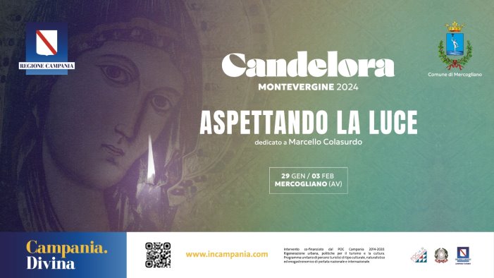 aspettando la luce ecco l edizione 2024 della candelora a montevergine