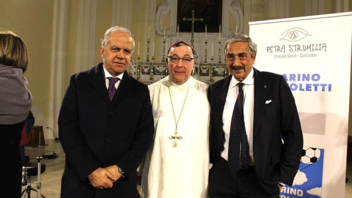 piantedosi in irpinia incontro e saluti con l abate di montevergine