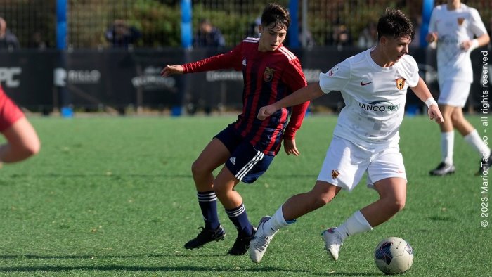 benevento settore giovanile pareggio per le under 17 e 15 contro il pescara
