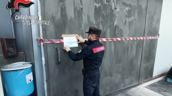 solofra scarichi industriali nella fognatura pubblica conceria sequestrata