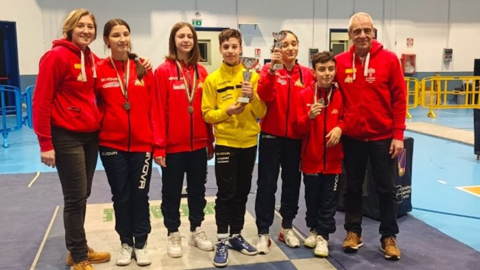 l accademia olimpica scherma ospite lunedi del benevento