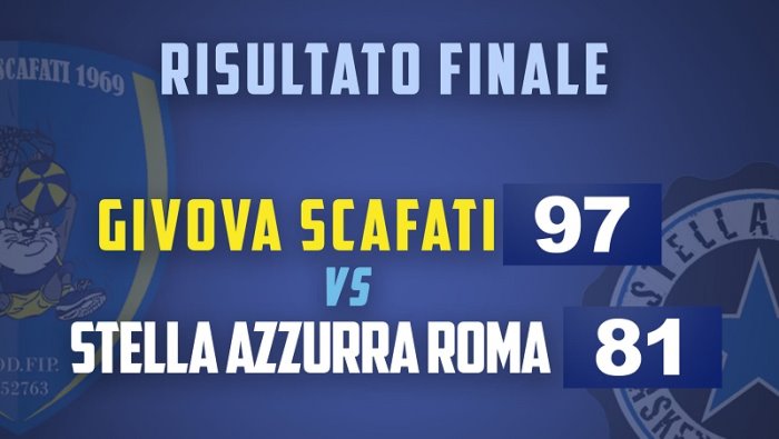 scafati 97 81 nel test con la stella azzurra roma