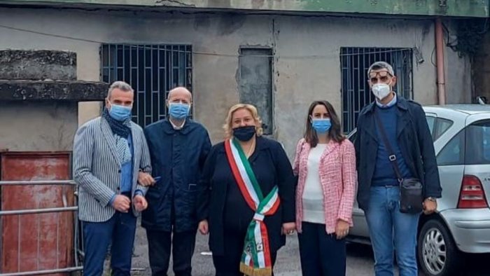 autorimessa comunale aperto il cantiere per i lavori