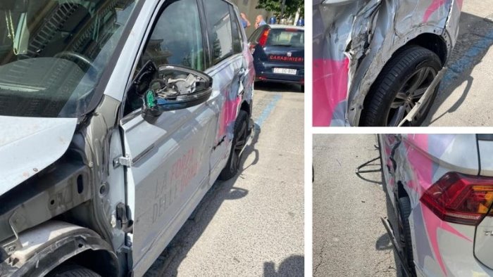 intimidazione ai danni dell associazione la forza delle donne