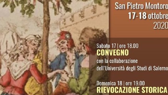 montoro ricorda il patriota vincenzo galiani