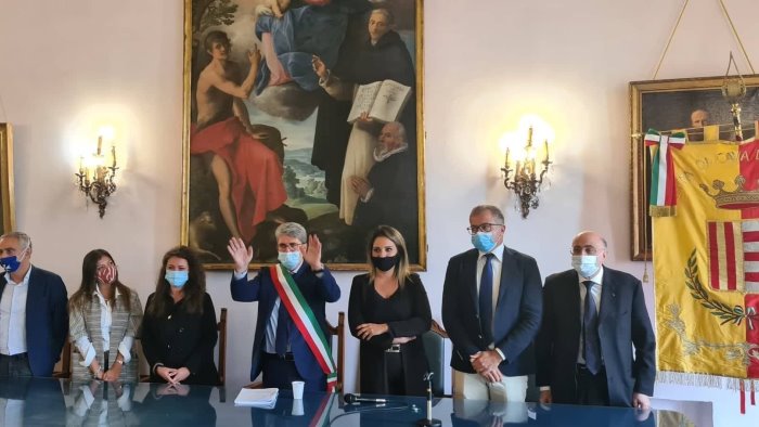 cava iniziato il servalli bis presentata la giunta