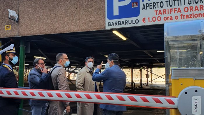 nocera inferiore riaperto il parcheggio in via barbarulo