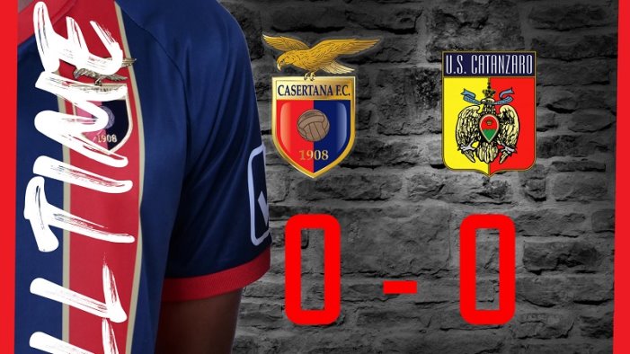 casertana al partenio e 0 0 con il catanzaro