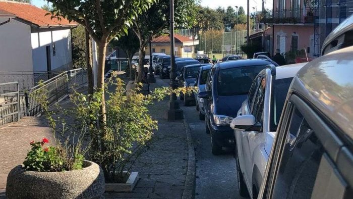 covid drive in a trevico dopo il medico positivo