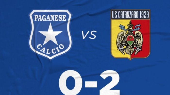 paganese prima sconfitta al torre il catanzaro vince 2 0