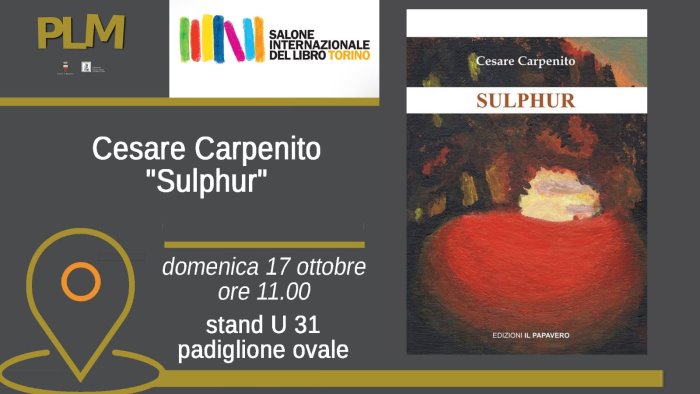 l irpino carpenito al salone del libro di torino con sulphur