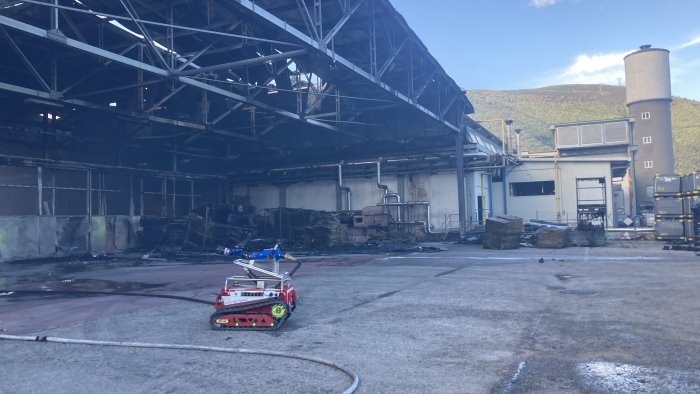 incendio ad airola ecco i primi dati confortanti dall arpac