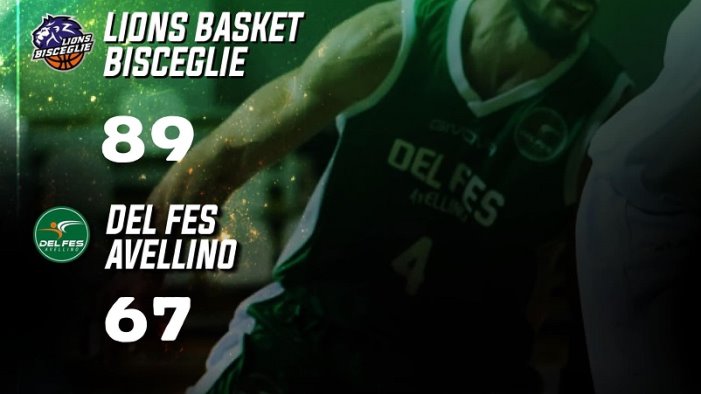 basket serie b del fes avellino ko a bisceglie 89 67