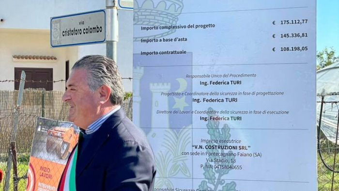 capaccio manutenzione delle strade al via i lavori in zona laura