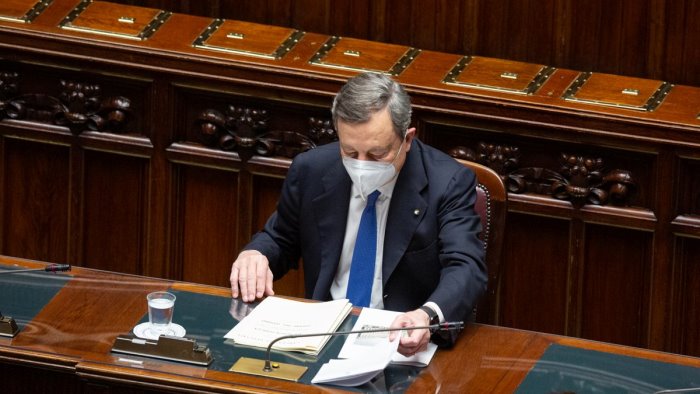 draghi in italia vaccinazione piu spedita che nel resto d europa