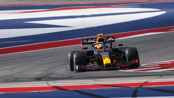 gp usa perez comanda fp2 davanti a norris e hamilton